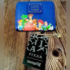Disney Pixar Loungefly Toy Story Woody Bo Peep Zip Around Wallet NWT​​​